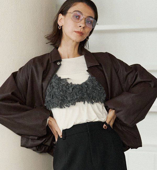  「【セットアイテム】インナーSETウーリービスチェ」|Tシャツ・カットソー|