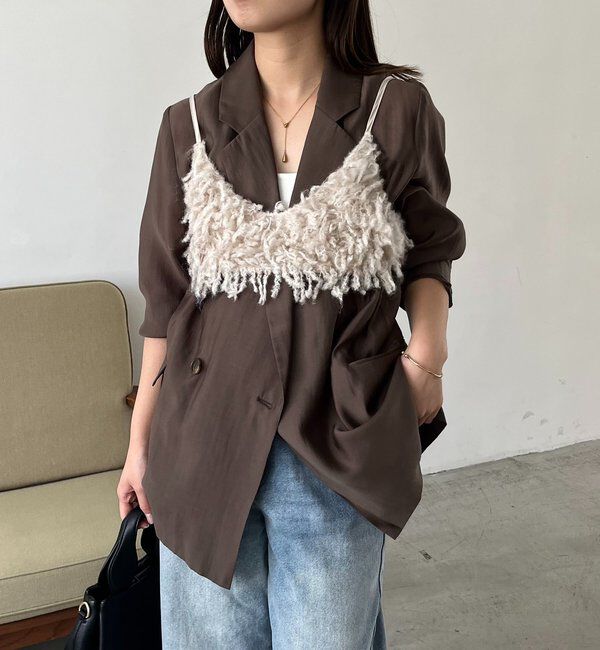  「【セットアイテム】インナーSETウーリービスチェ」|Tシャツ・カットソー|