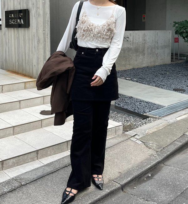  「【セットアイテム】インナーSETウーリービスチェ」|Tシャツ・カットソー|