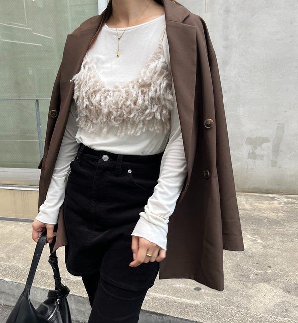  「【セットアイテム】インナーSETウーリービスチェ」|Tシャツ・カットソー|