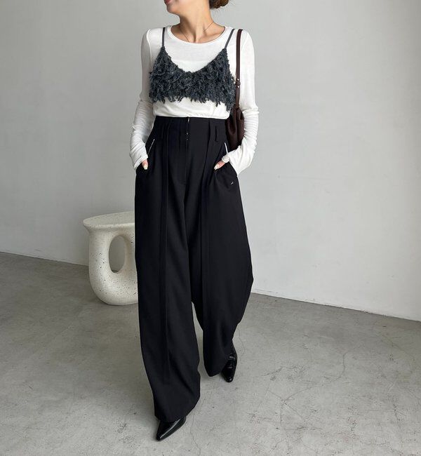  「【セットアイテム】インナーSETウーリービスチェ」|Tシャツ・カットソー|