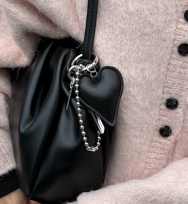  「〈GOLDY/ゴールディ〉ハートバッグチャーム」|リング|