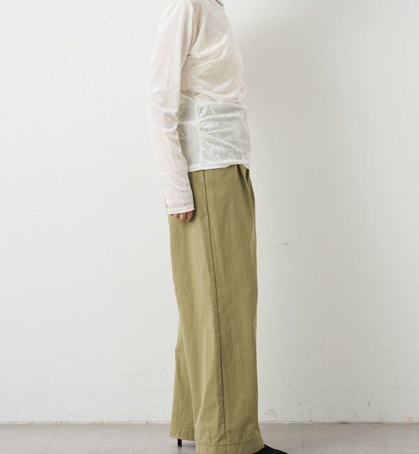  「シアーベロアトップス」|Tシャツ・カットソー|