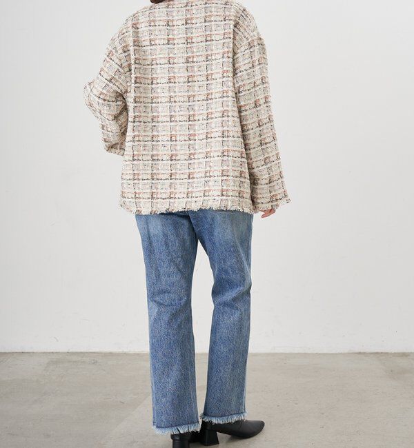  「【インフルエンサー＠akane_nagataコラボ】ツイードジャケット」|その他|