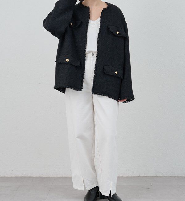  「【インフルエンサー＠akane_nagataコラボ】ツイードジャケット」|その他|
