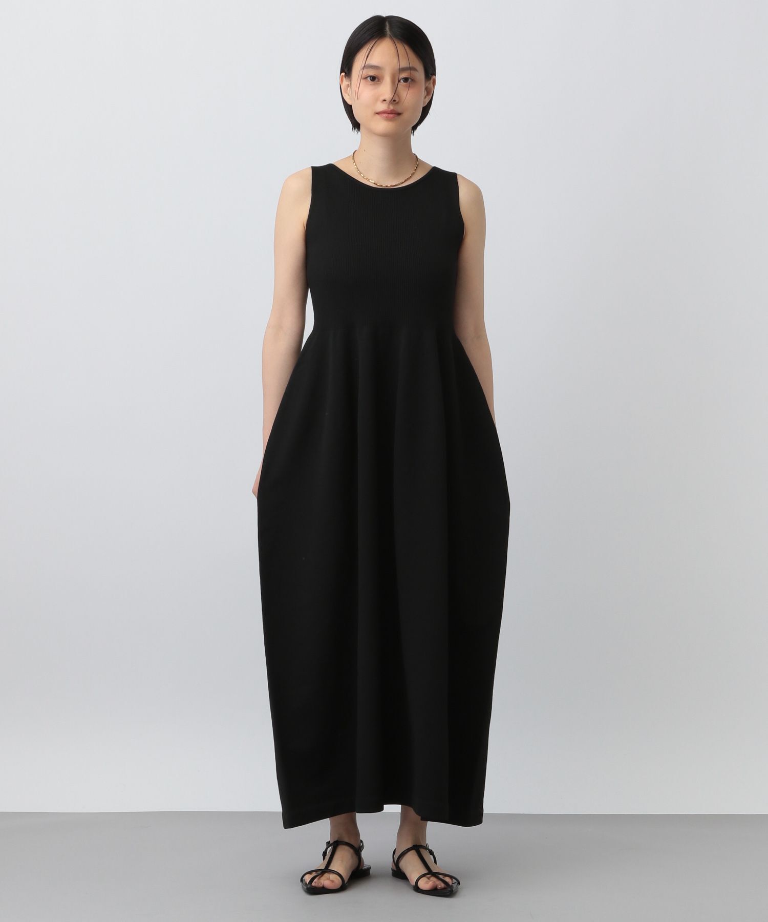 A part by 「ホールガーメントニットノースリーブワンピース」|ワンピース|