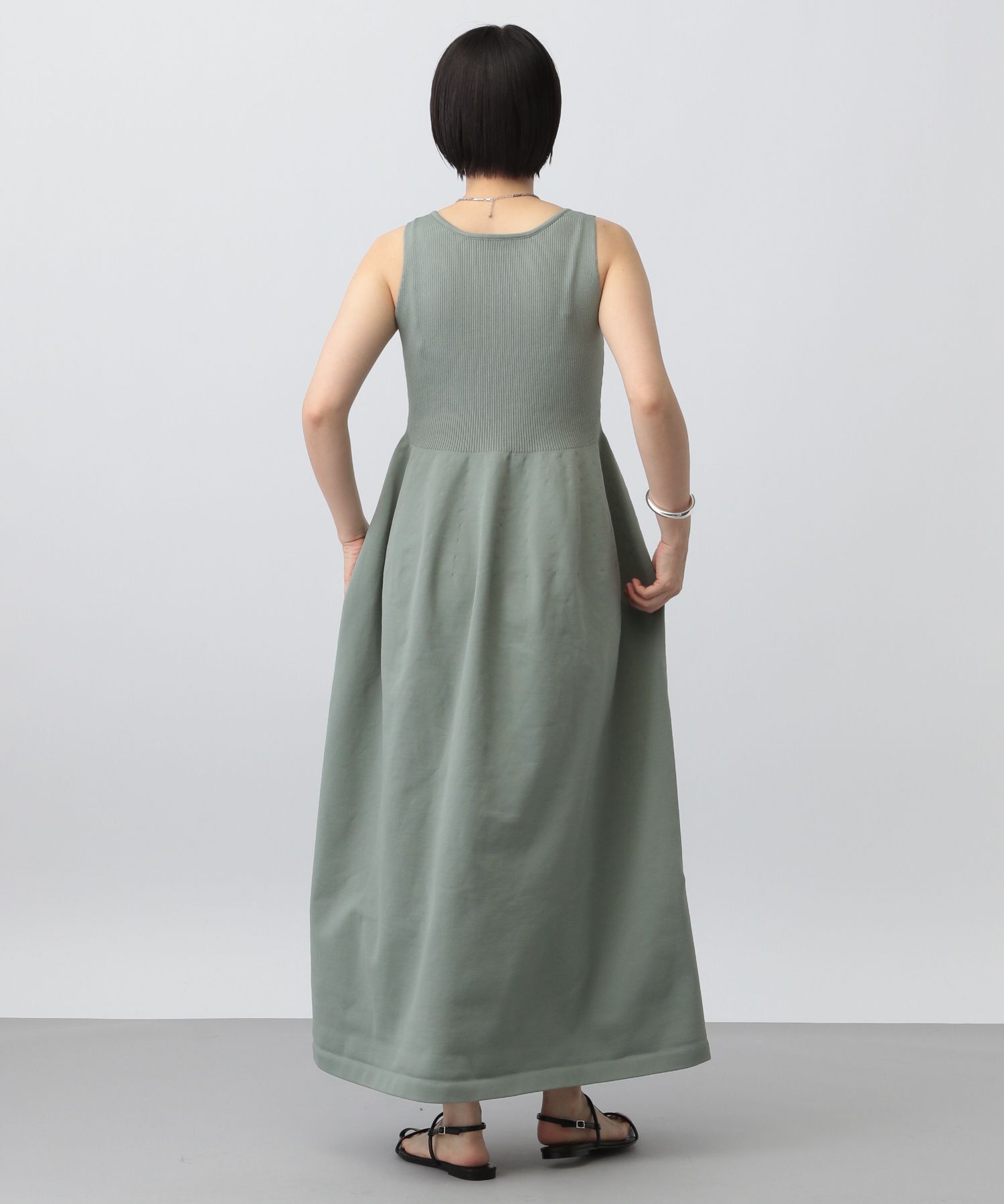 A part by 「ホールガーメントニットノースリーブワンピース」|ワンピース|