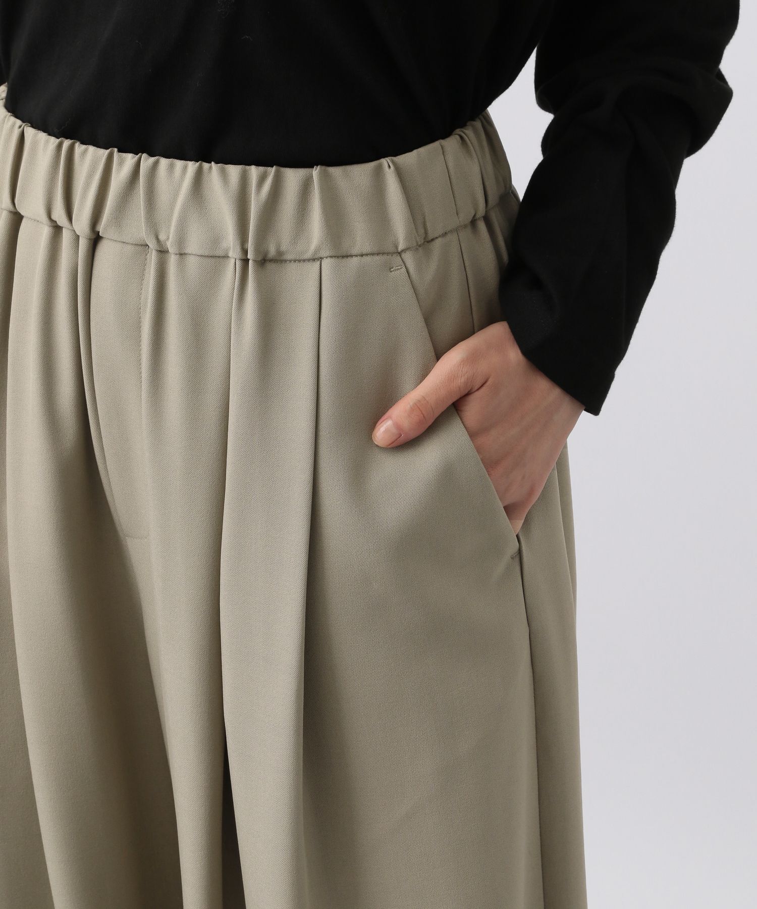 A part by 「スラックスコクーンボリュームパンツ」|スラックス|