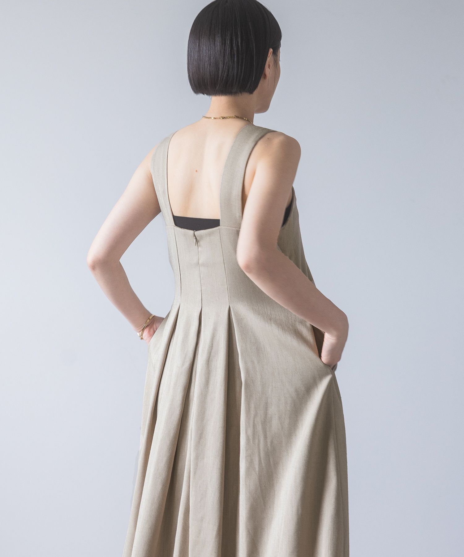 A part by 「タックフレアジャンパースカート」|ワンピース|