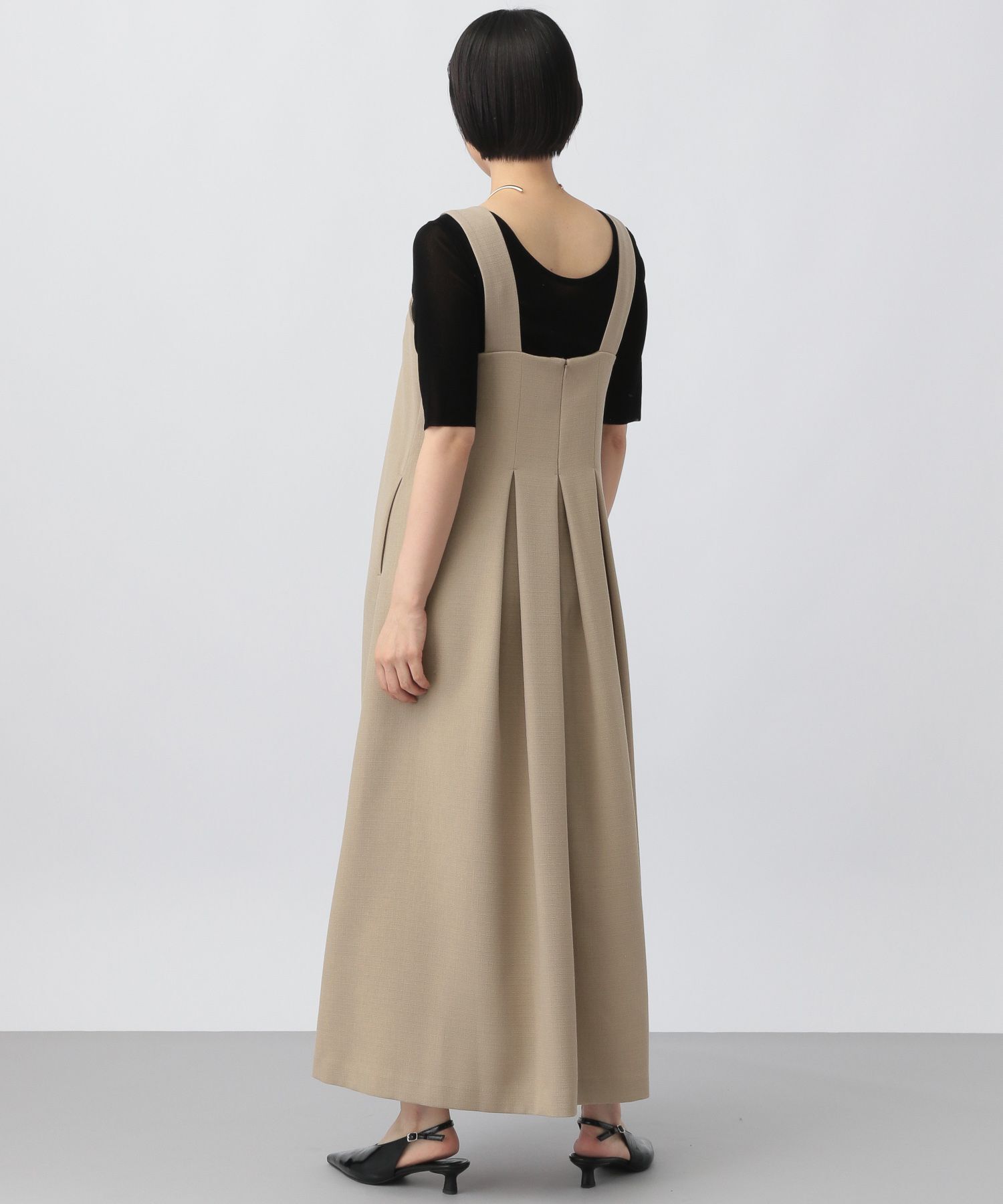 A part by 「タックフレアジャンパースカート」|ワンピース|