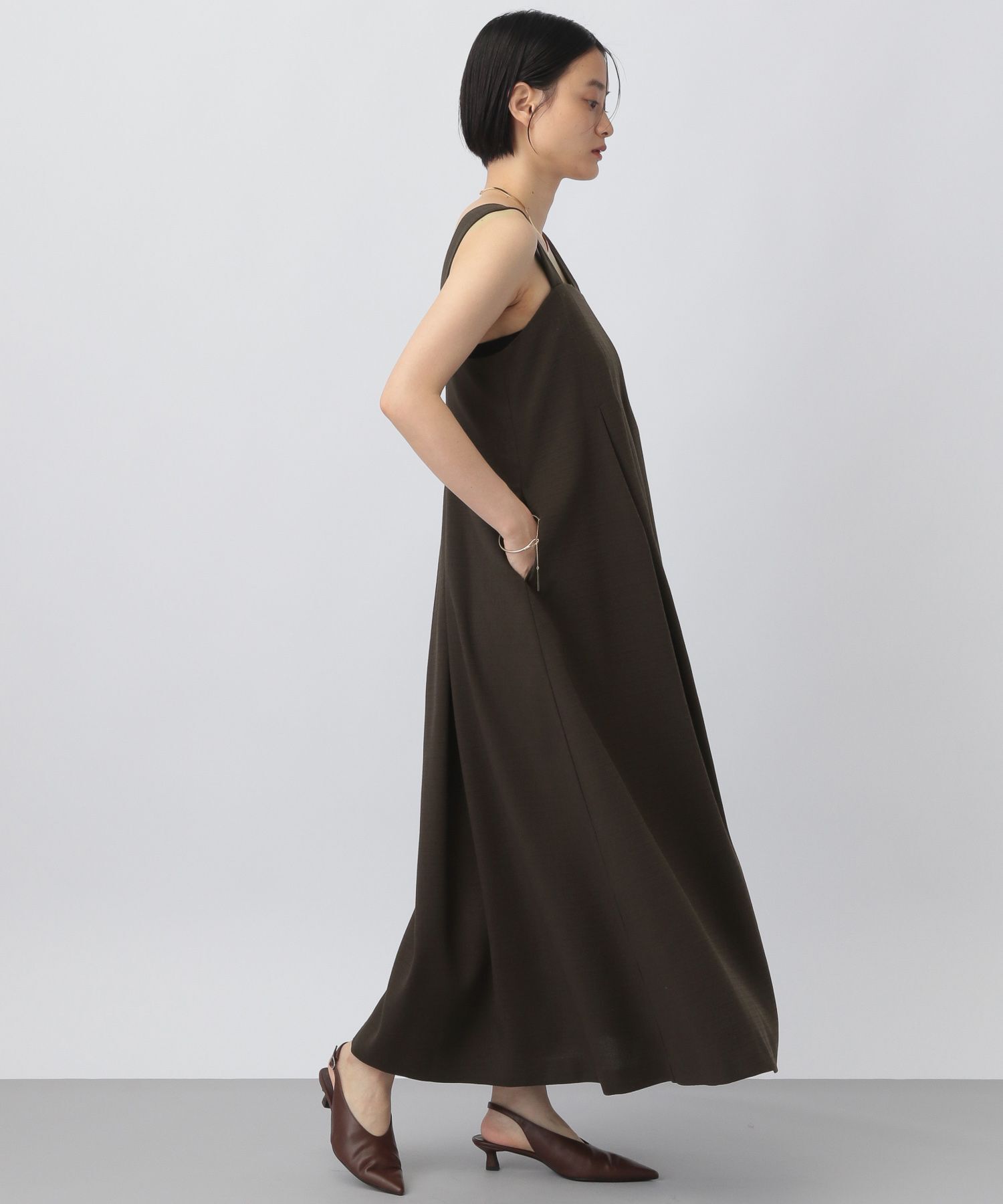 A part by 「タックフレアジャンパースカート」|ワンピース|