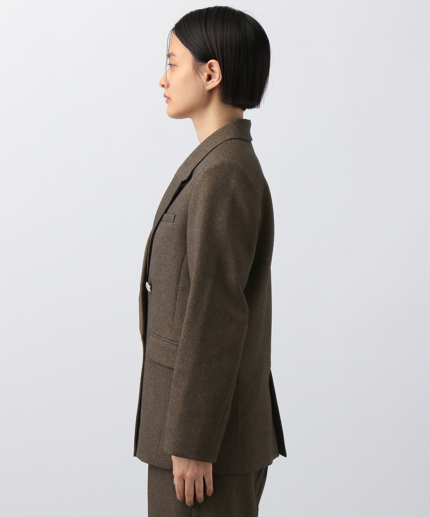 A part by 「【セットアップ対応】Ｗテーラードスリットジャケット」|テーラードジャケット|