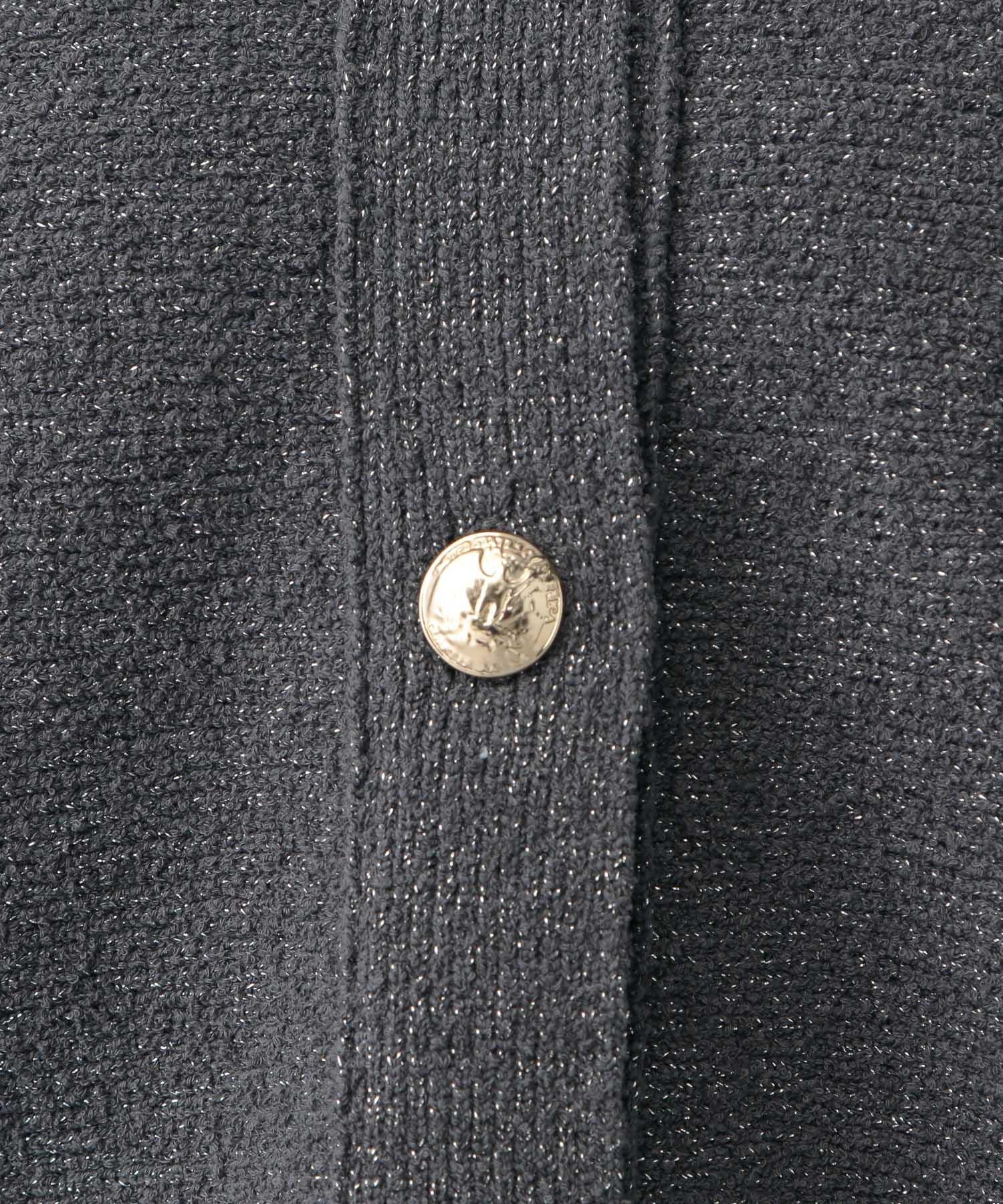 A part by 「ツィードニットカーデジャケット」|ニット・セーター|