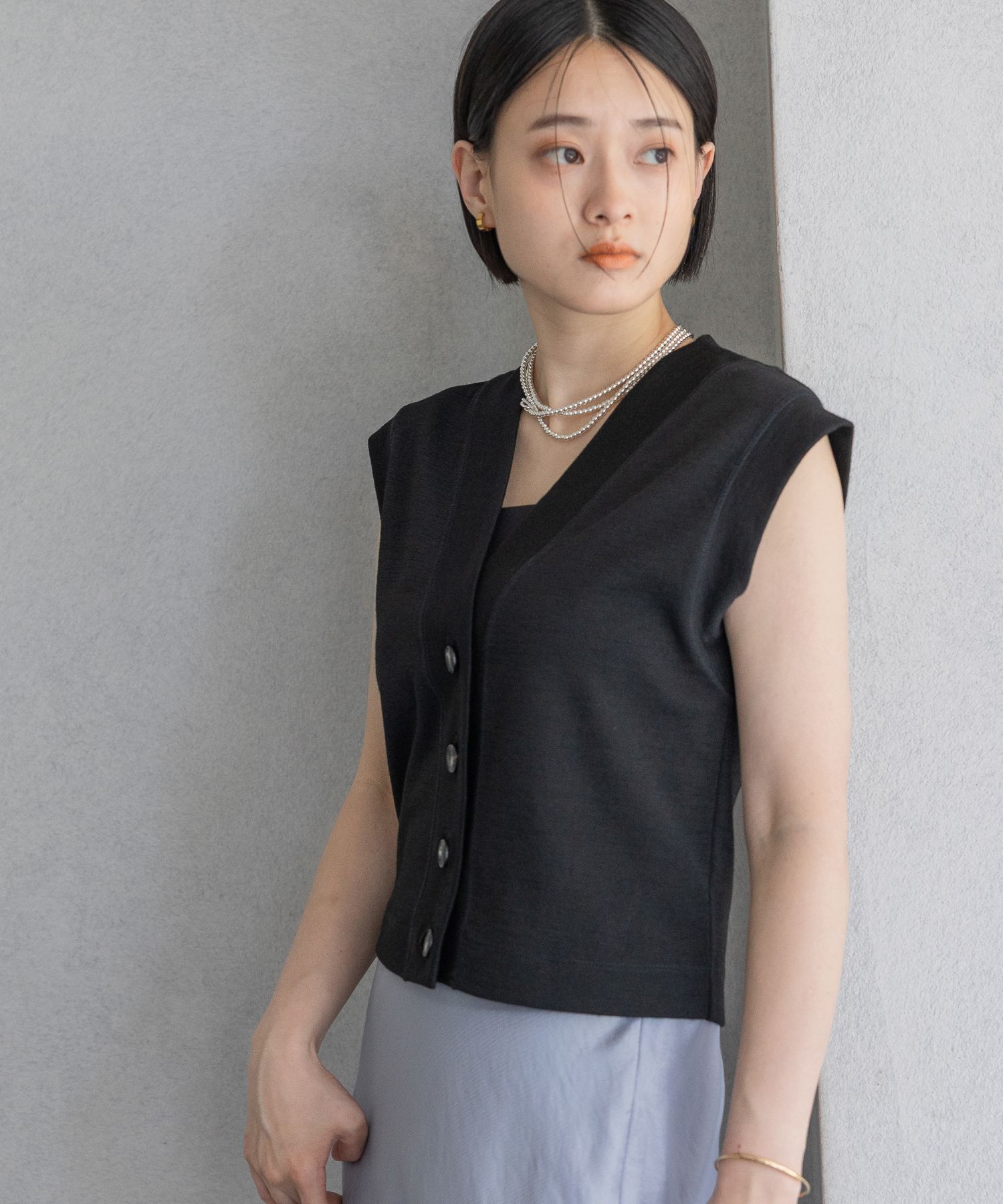 A part by 「ミラノリブベスト」|ベスト・ジレ|