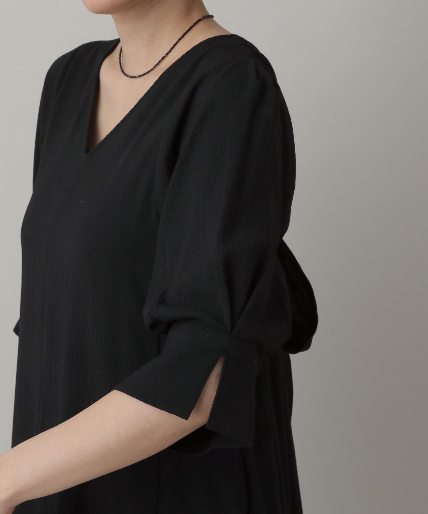 A part by 「シャーリングリボンワンピース」|ワンピース|