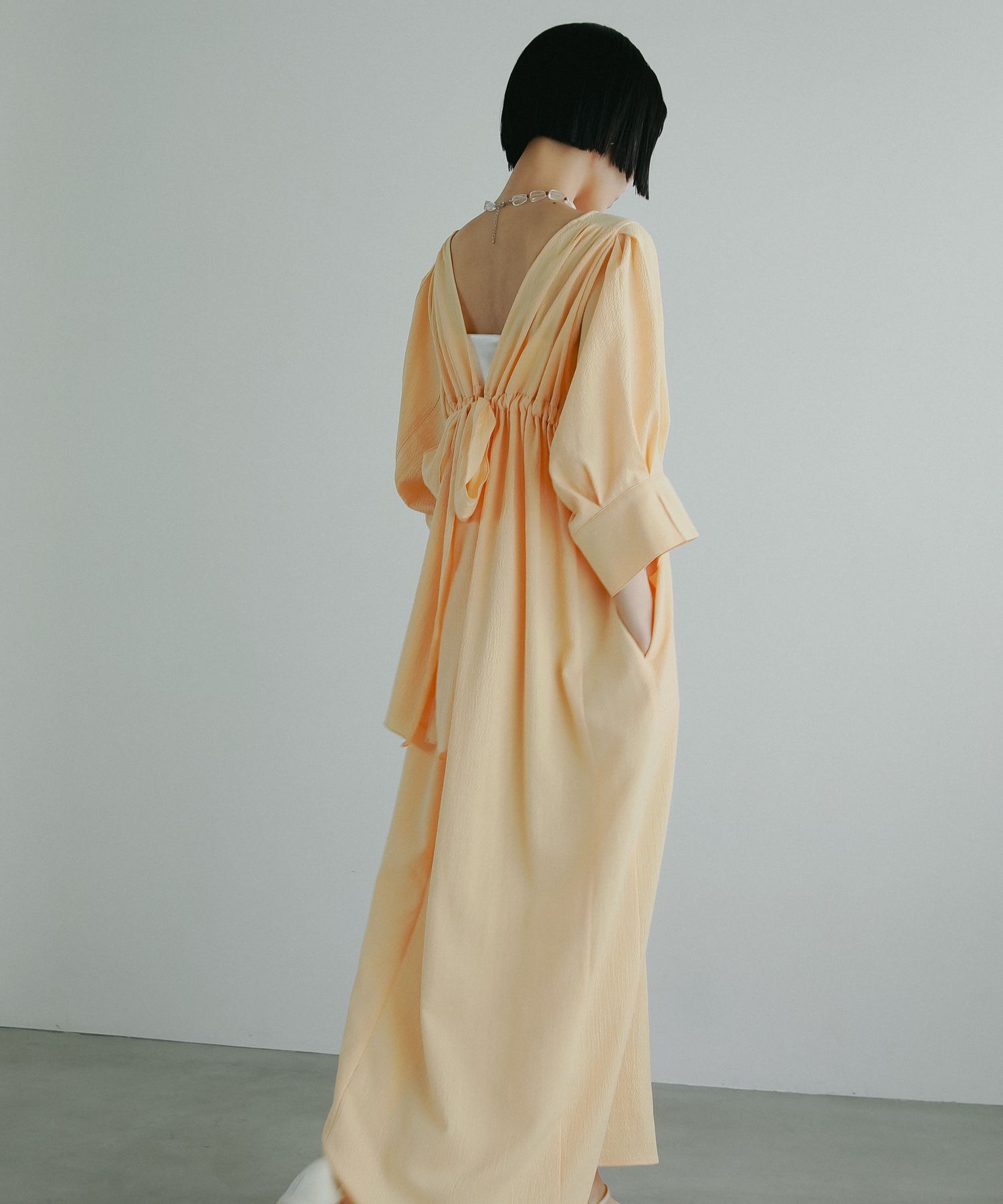 A part by 「シャーリングリボンワンピース」|ワンピース|