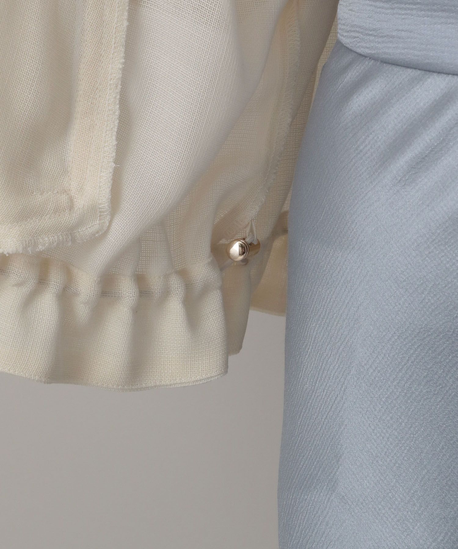 A part by 「リネンライクメッシュブルゾン」|ブルゾン・スタジャン|