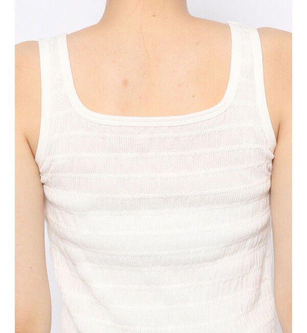 LOWRYS FARM「シャーリングタンク」|タンクトップ|