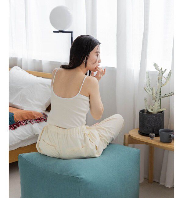 LOWRYS FARM「スタイルＵＰカップクロップドキャミソール」|キャミソール|