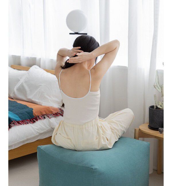 LOWRYS FARM「スタイルＵＰカップクロップドキャミソール」|キャミソール|