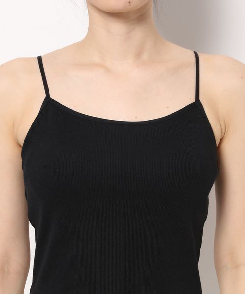 LOWRYS FARM「スタイルＵＰカップクロップドキャミソール」|キャミソール|