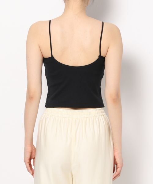 LOWRYS FARM「スタイルＵＰカップクロップドキャミソール」|キャミソール|