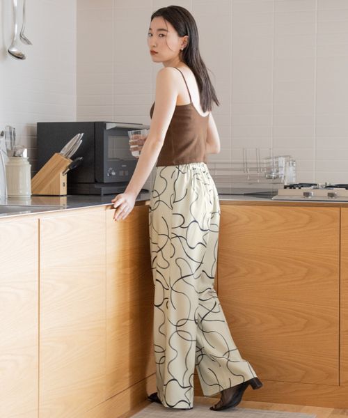 LOWRYS FARM「スタイルＵＰカップクロップドキャミソール」|キャミソール|