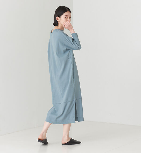 collex「【轟木節子さん&times;BIWACOTTON&times;collex】BIWACOTTON Tドレ」|ワンピース|