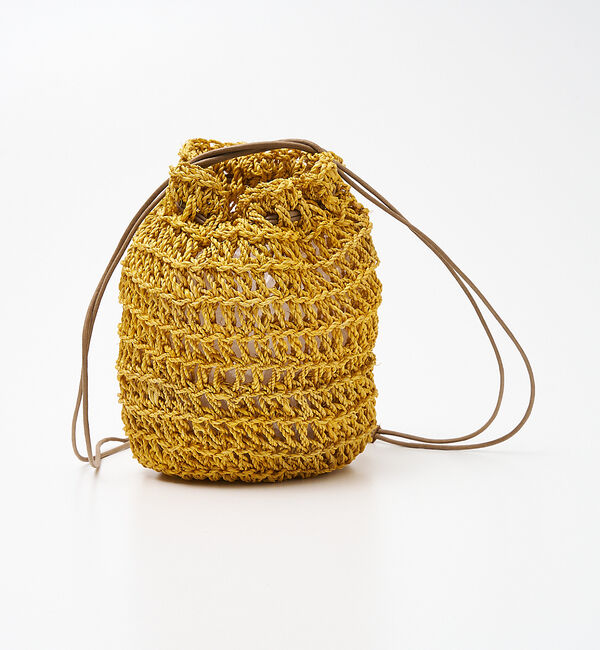 collex「【WEB限定】【BAGMATI】 ABACA巾着バッグ」|ショルダー・メッセンジャー|