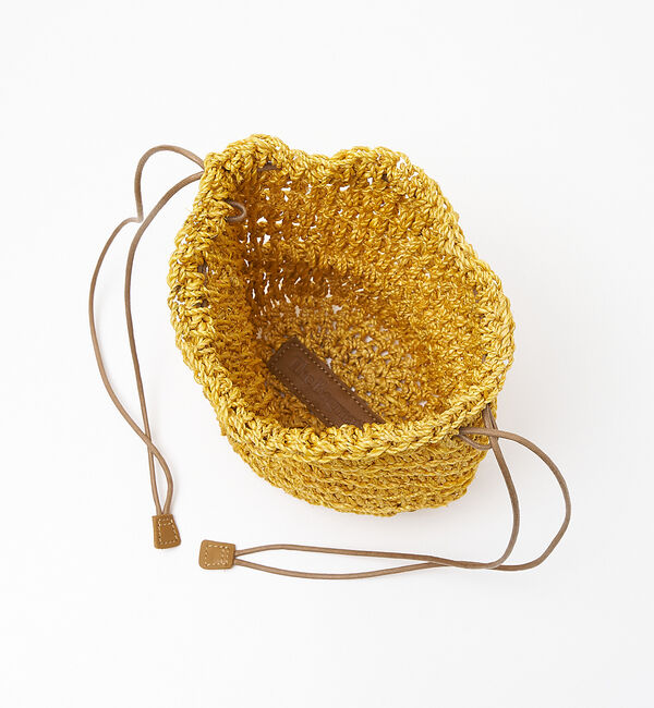 collex「【WEB限定】【BAGMATI】 ABACA巾着バッグ」|ショルダー・メッセンジャー|