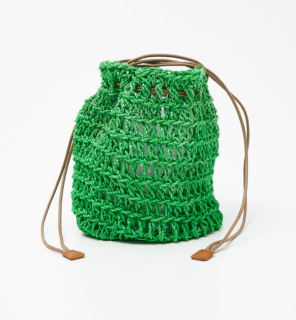 collex「【WEB限定】【BAGMATI】 ABACA巾着バッグ」|ショルダー・メッセンジャー|