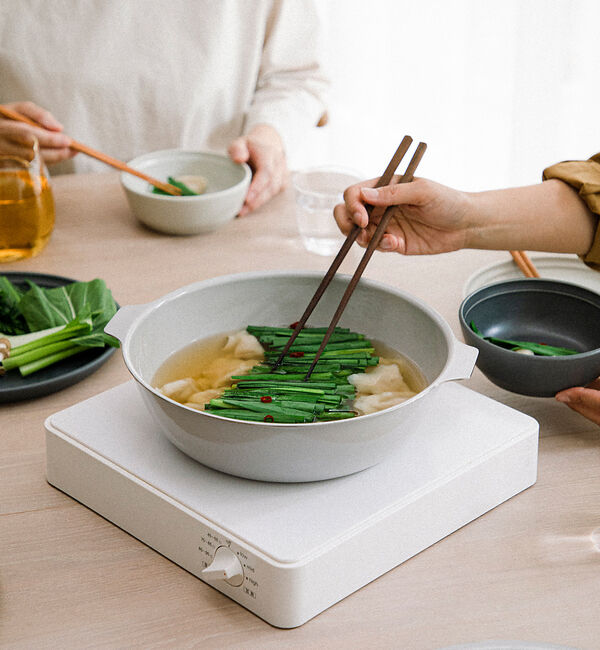 collex「【KINTO/キントー】KIN KAKOMI IH琺瑯鍋 1L」|食器・キッチングッズ|ベージュ