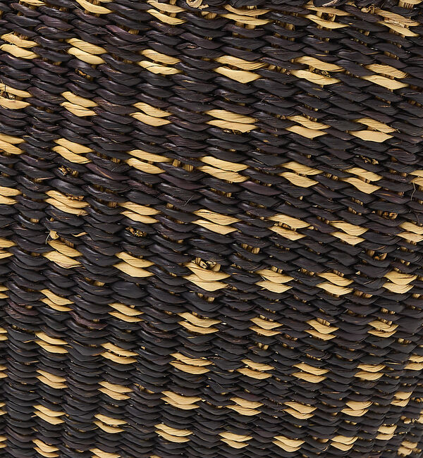 collex「ニャリガバスケット ニケチェック L」|かごバッグ|