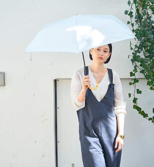 collex「カラフルバンブー 折りたたみ傘【assa】【WEB限定】」|傘|ライトブルー