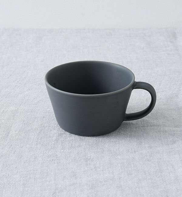 collex「【SAKUZAN/サクザン】作山窯 Sara スープカップ チャコールグレー チ」|食器・キッチングッズ|