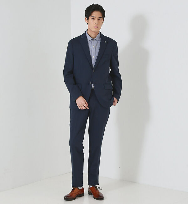 ABAHOUSE「【FLEX SHIRTS】マルチストレッチ ナローストライプ シャツ」|シャツ・ブラウス|