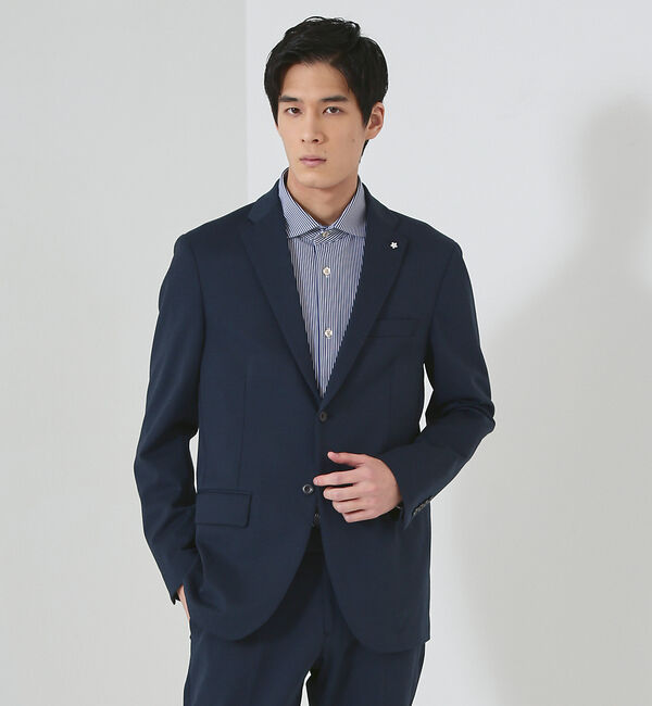 ABAHOUSE「【FLEX SHIRTS】マルチストレッチ ナローストライプ シャツ」|シャツ・ブラウス|