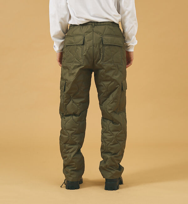 ABAHOUSE「【TAION / タイオン】MILITARY CARGO DOWN PANTS/」|カーゴ|
