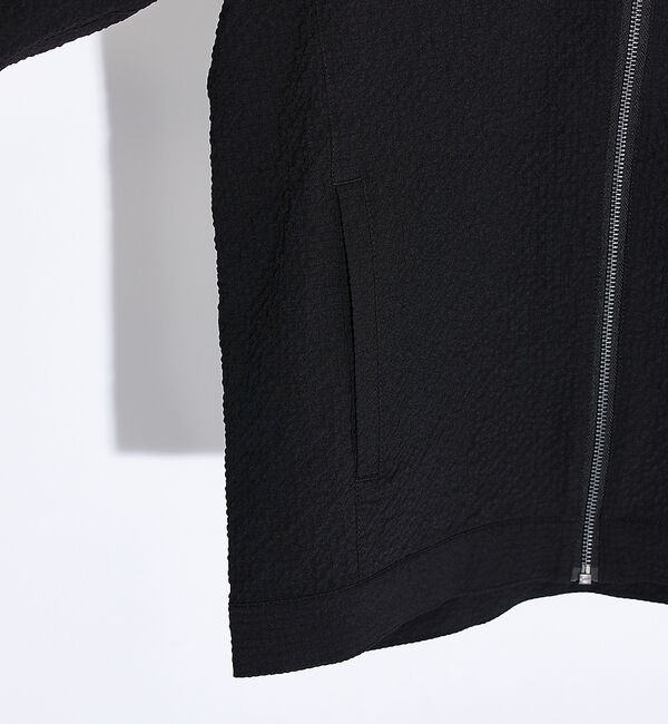 ABAHOUSE「【QuicDry / セットアップ対応】オニサッカー ライダーズジャケット」|ブルゾン・スタジャン|