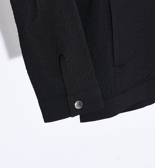 ABAHOUSE「【QuicDry / セットアップ対応】オニサッカー ライダーズジャケット」|ブルゾン・スタジャン|