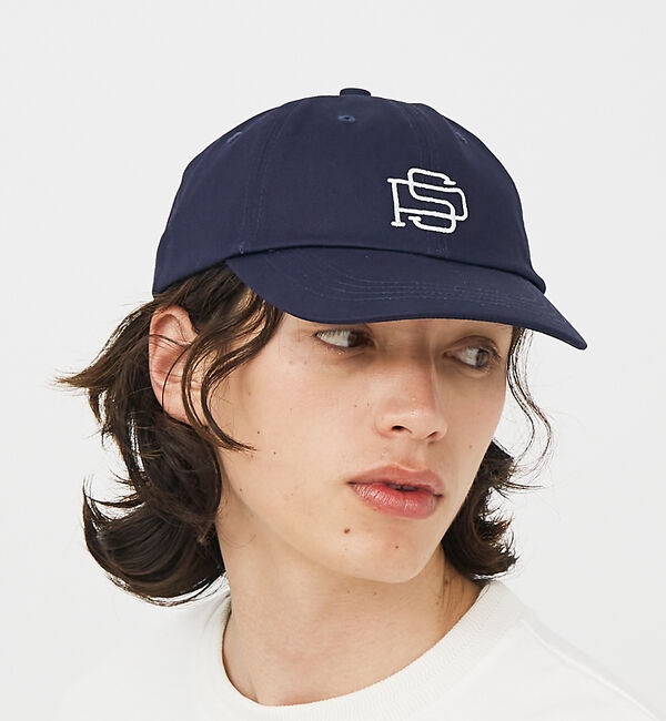 ABAHOUSE「【POLeR/ポーラー】 PS BASEBALL CAP/クラッシックベースボー」|その他|ネイビー