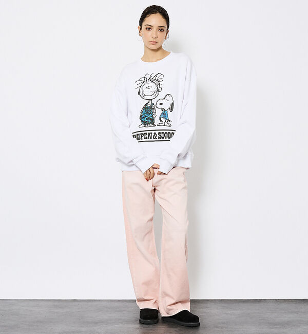 ABAHOUSE「【JOHNBULL/ジョンブル】VINTAGE PEANUTS 裏毛スウェット」|スウェット・ジャージ|