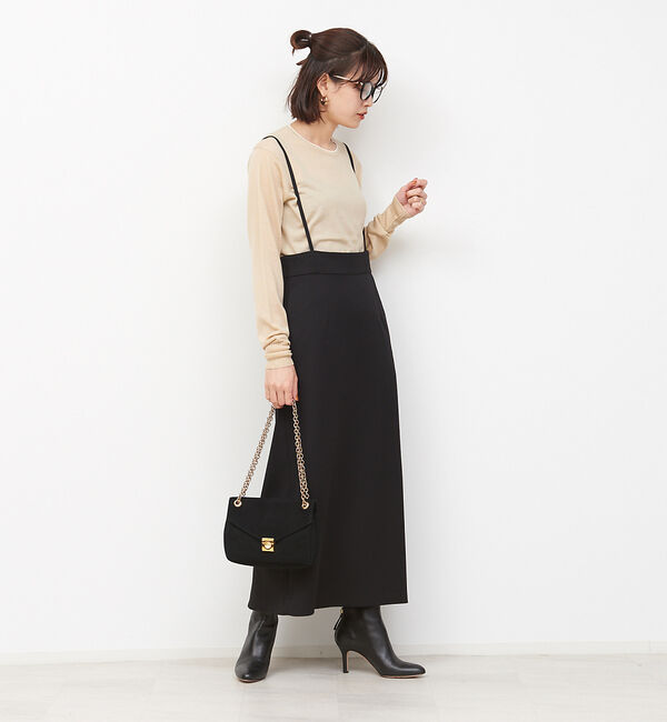 Rouge vif「カラーラインハイゲージニット」|ニット・セーター|