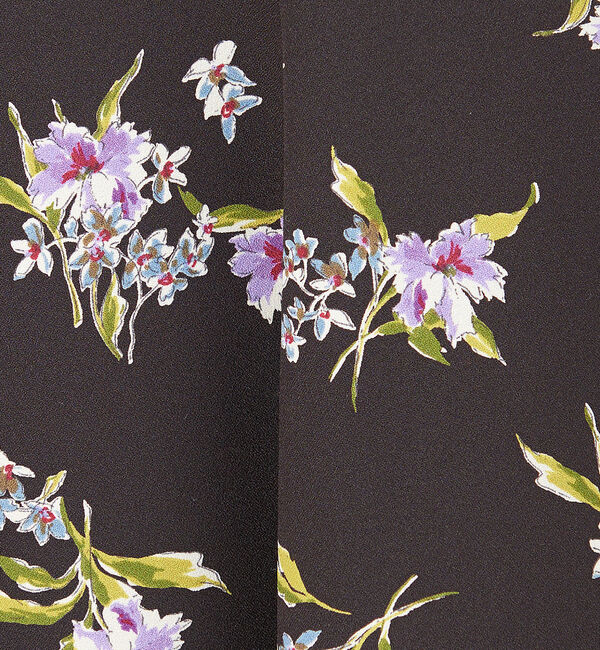 Rouge vif「フラワープリントスカート」|スカート|