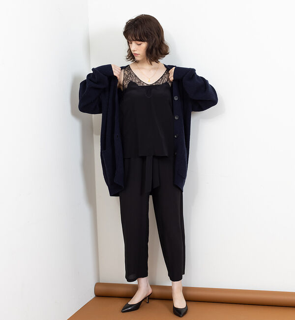 Rouge vif「【セットアップ対応】シルクレースキャミ」|キャミソール|