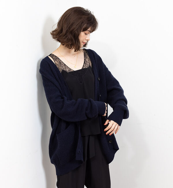 Rouge vif「【セットアップ対応】シルクレースキャミ」|キャミソール|