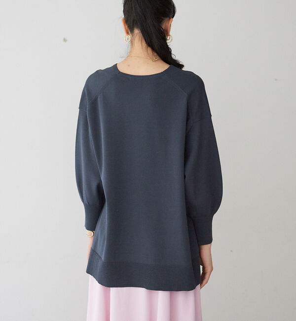 Rouge vif「【セットアップ対応】Vネックゆったりプルオーバー」|ニット・セーター|