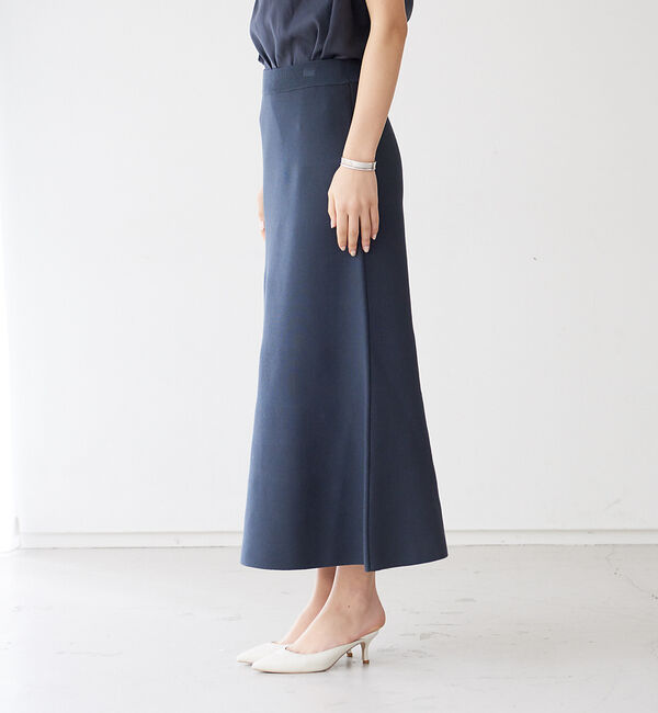 Rouge vif「【セットアップ対応】フレアニットスカート」|スカート|