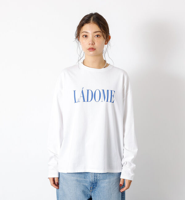 Rouge vif「別注【MICA&DEAL /マイカアンドディール】LADOME プリントロンT」|Tシャツ・カットソー|