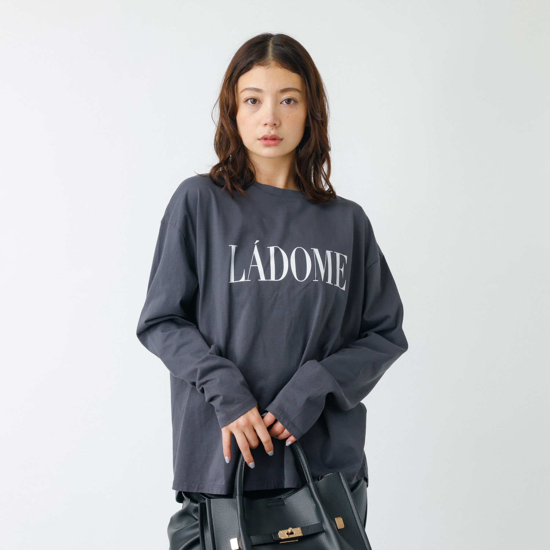 Rouge vif「別注【MICA&DEAL /マイカアンドディール】LADOME プリントロンT」|Tシャツ・カットソー|